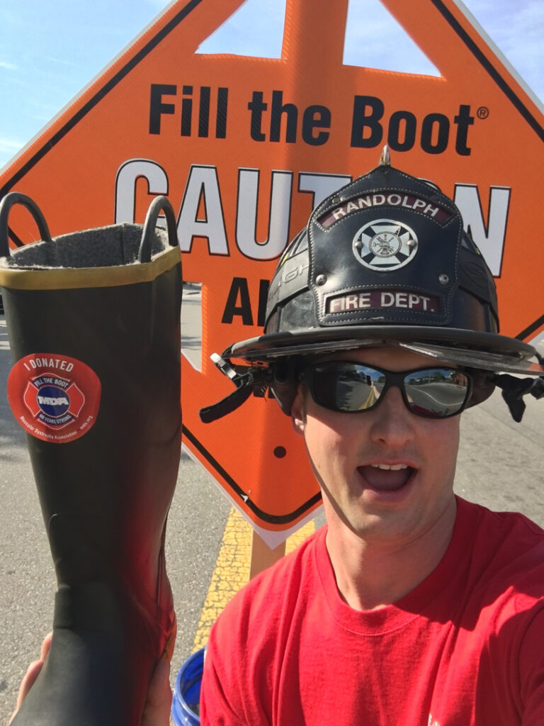 Boot drive volunteer